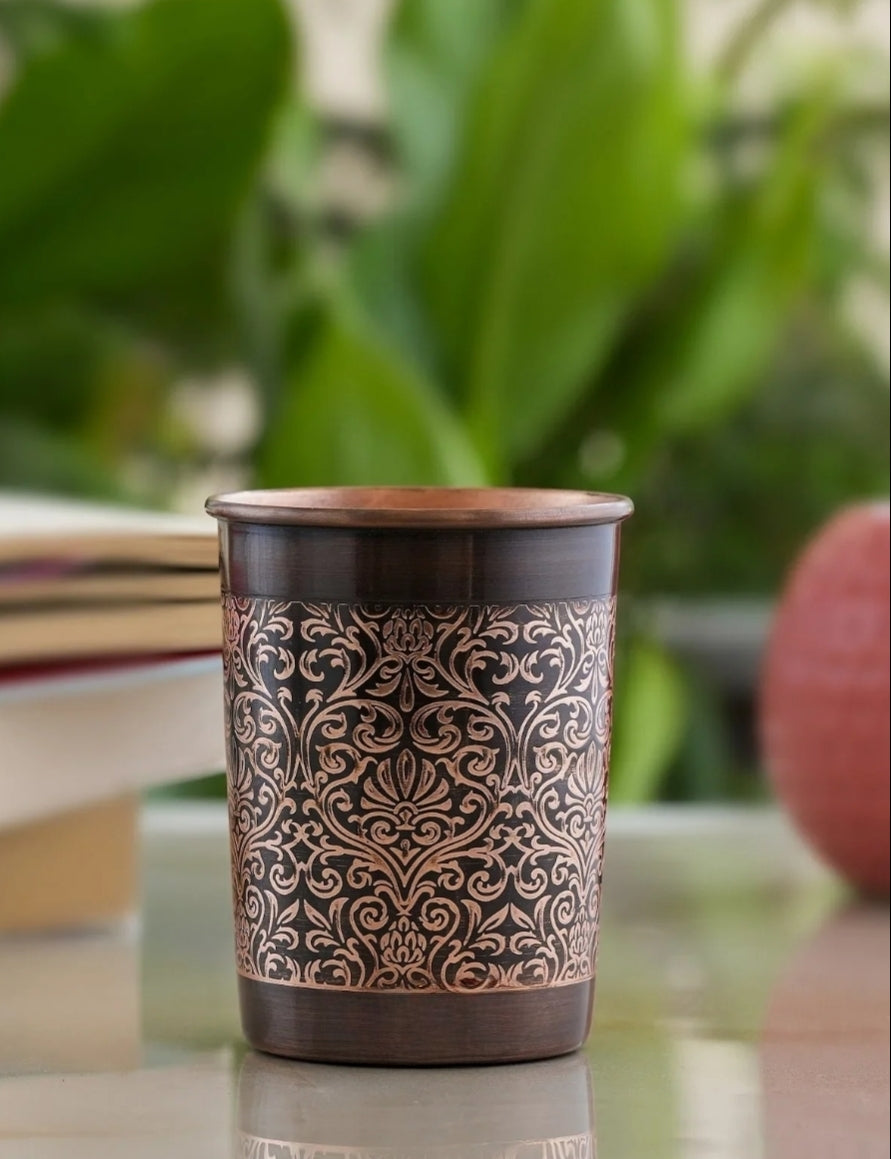 Aching antique copper water dispenser