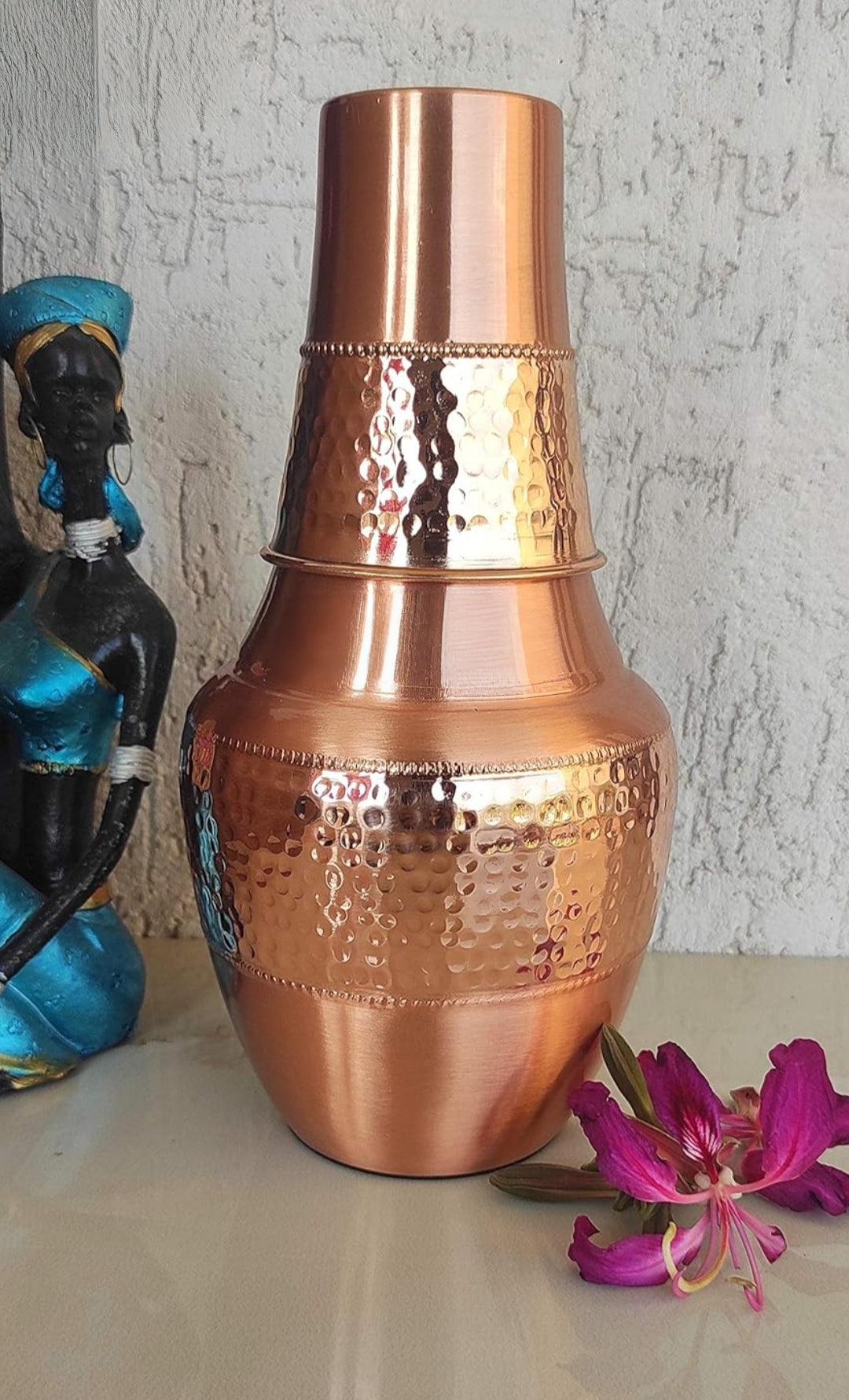 Copper Venus pot Two Toned