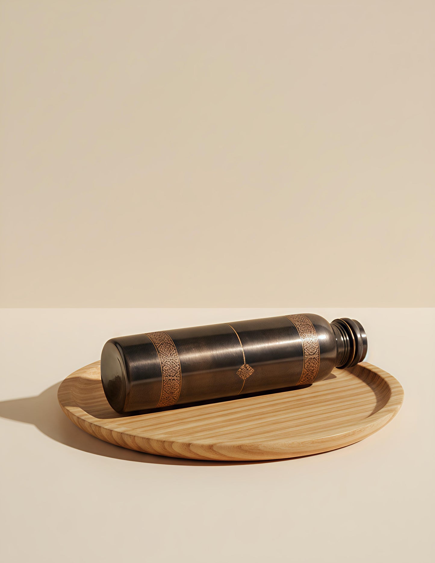 Copper antique aching bottle