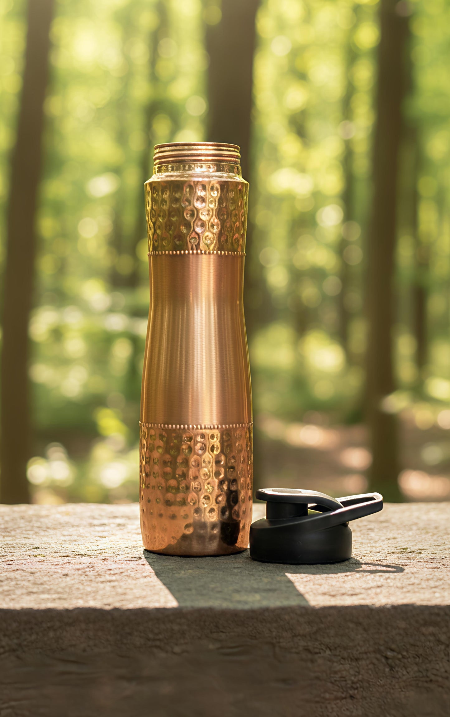 Two toned Copper sipper bottle 1000ml! (Pack of-6)