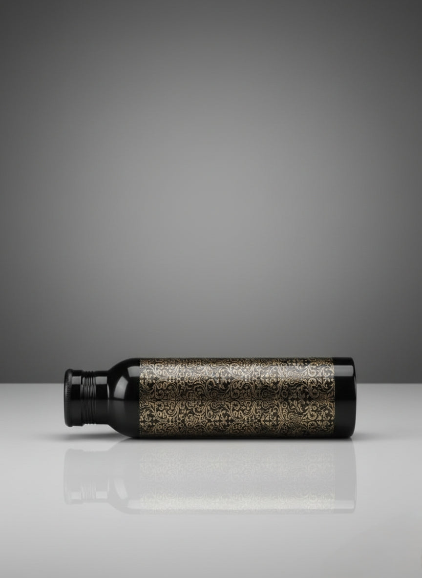 Aching antique copper water bottle 950ml