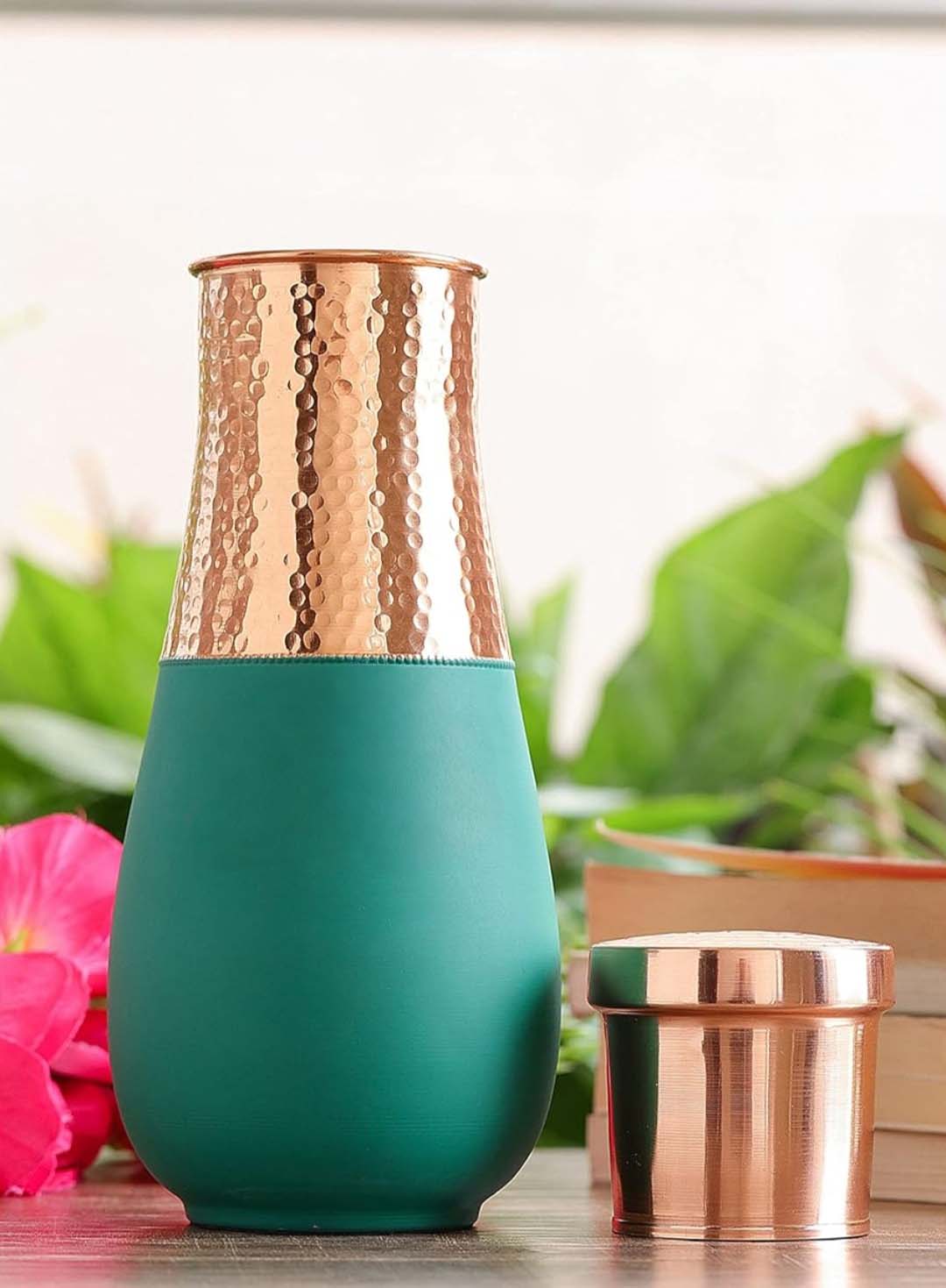 Copper loki pot design tow tone