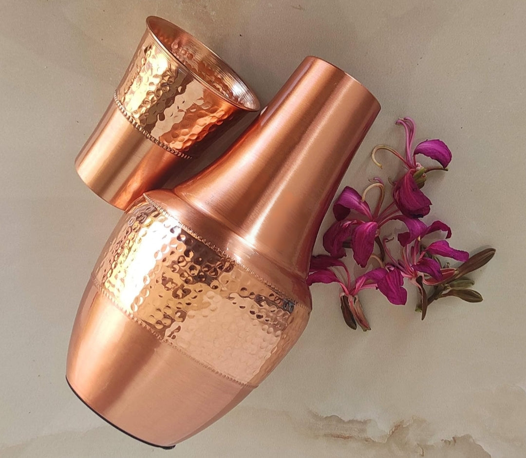 Copper Venus pot Two Toned