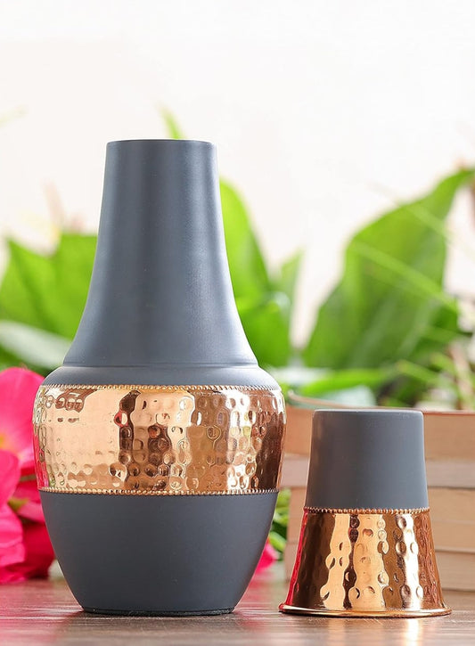 Copper Venus pot Two Toned