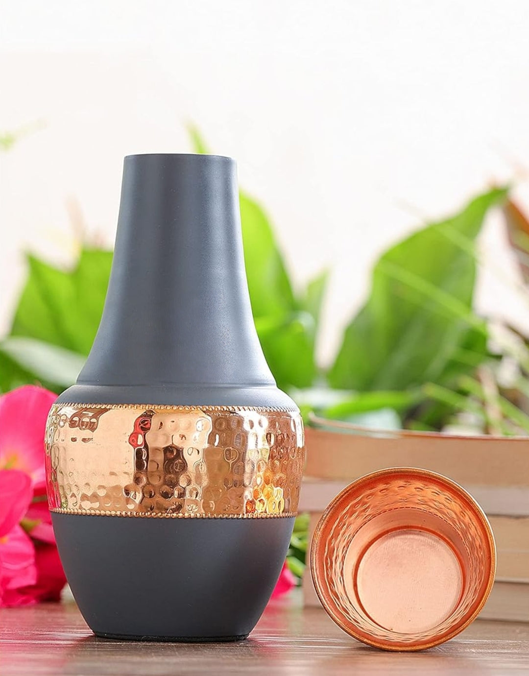 Copper Venus pot Two Toned
