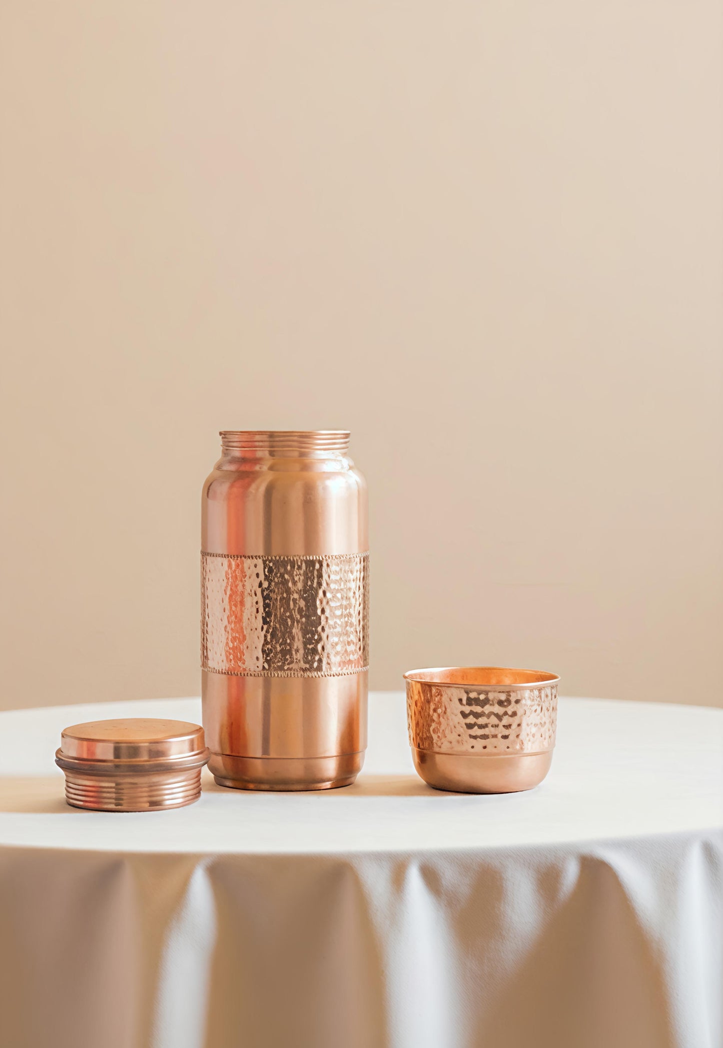 Two toned jambo Copper water bottle capacity 2 liter