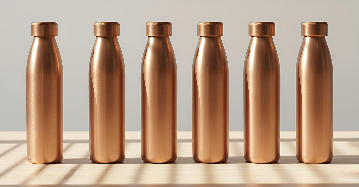 Dr Copper water bottle 1000ml!(pack of-6)