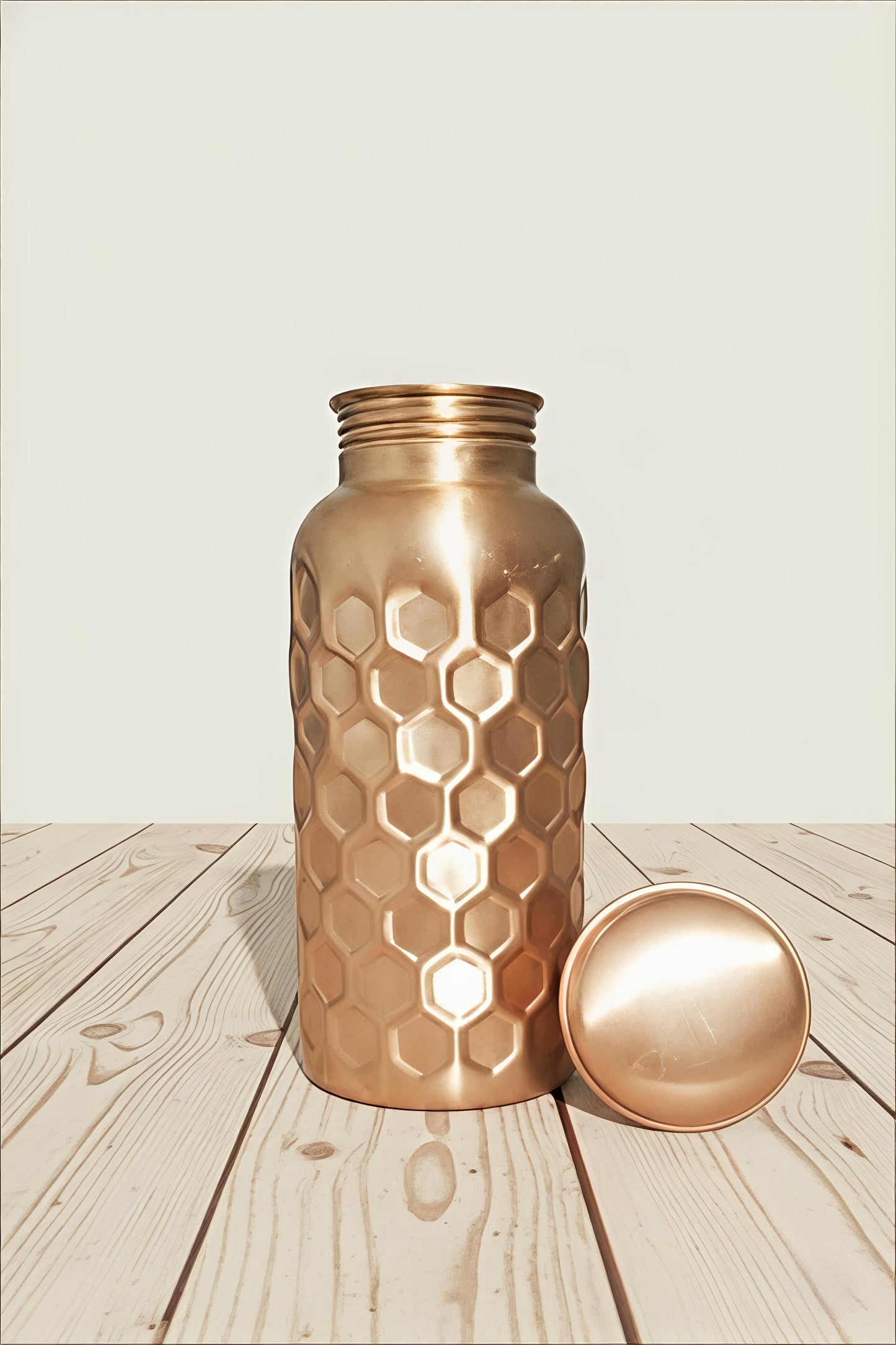 Diamond copper water bottle 500ml