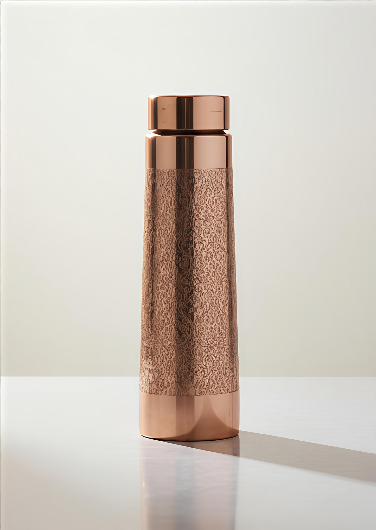 Copper aching tower bottle