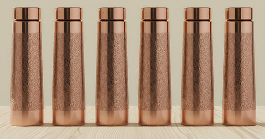 Copper aching tower bottle!(Pack of-6)
