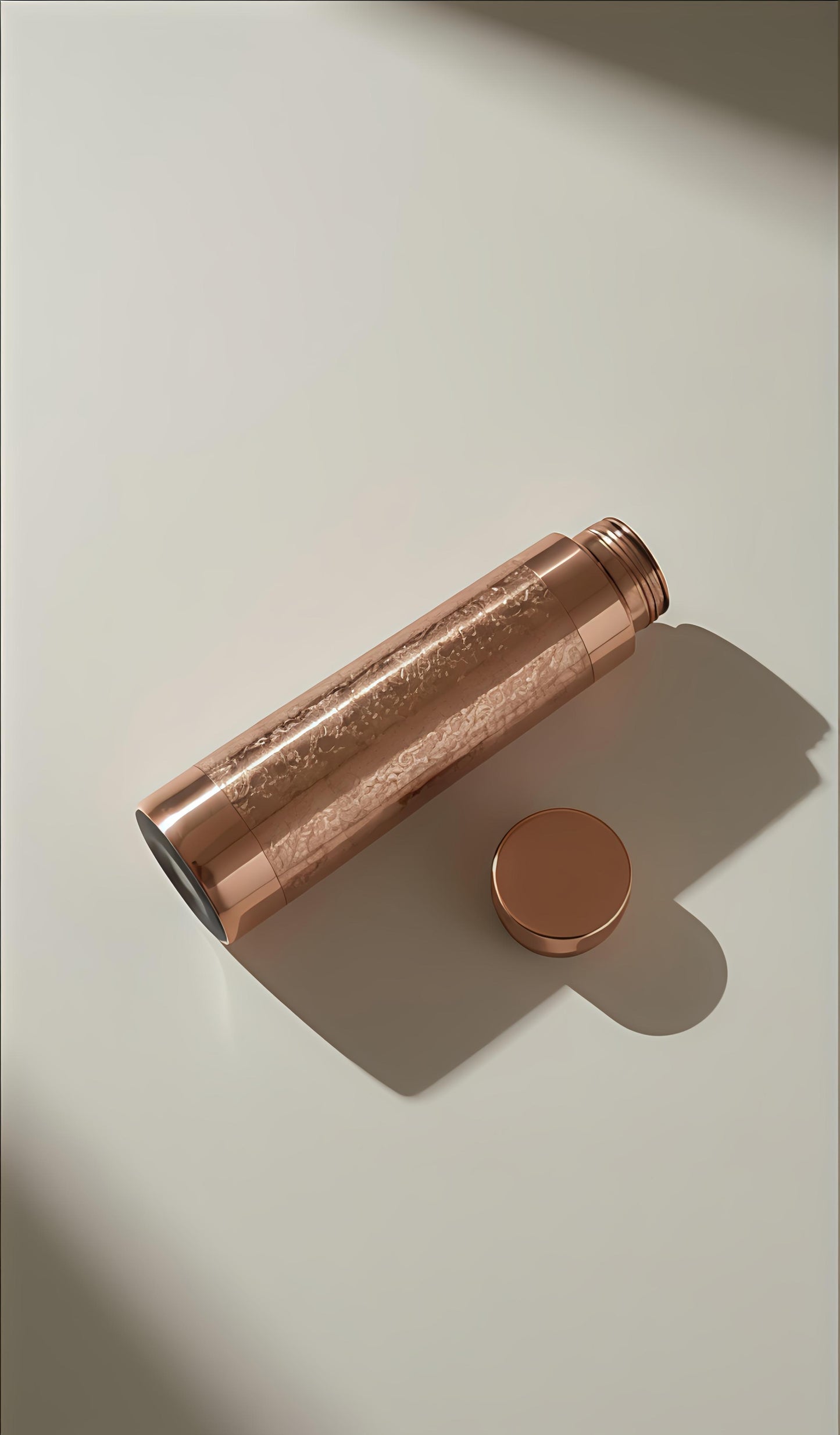 Copper aching tower bottle