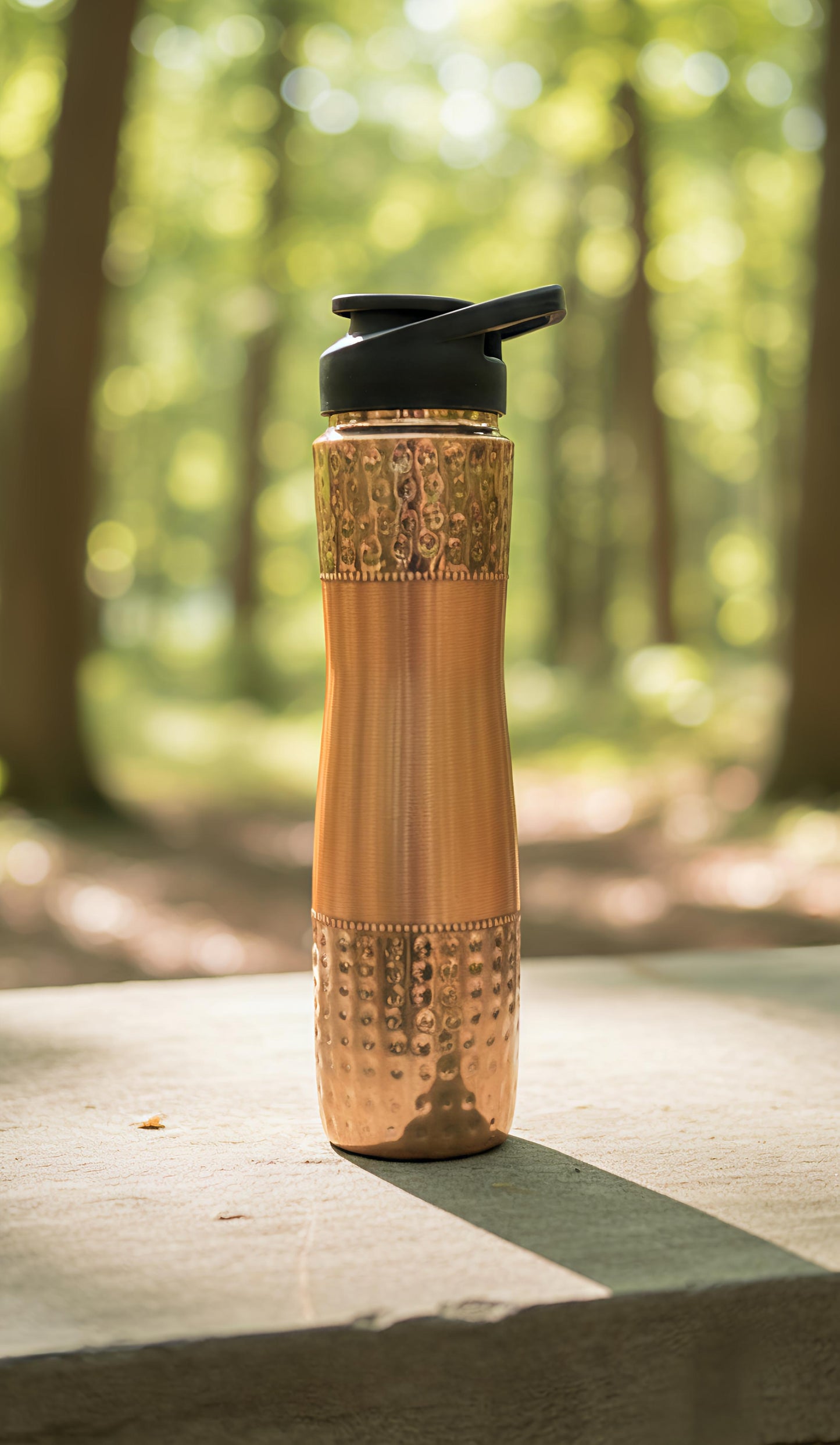 Two toned Copper sipper bottle 1000ml